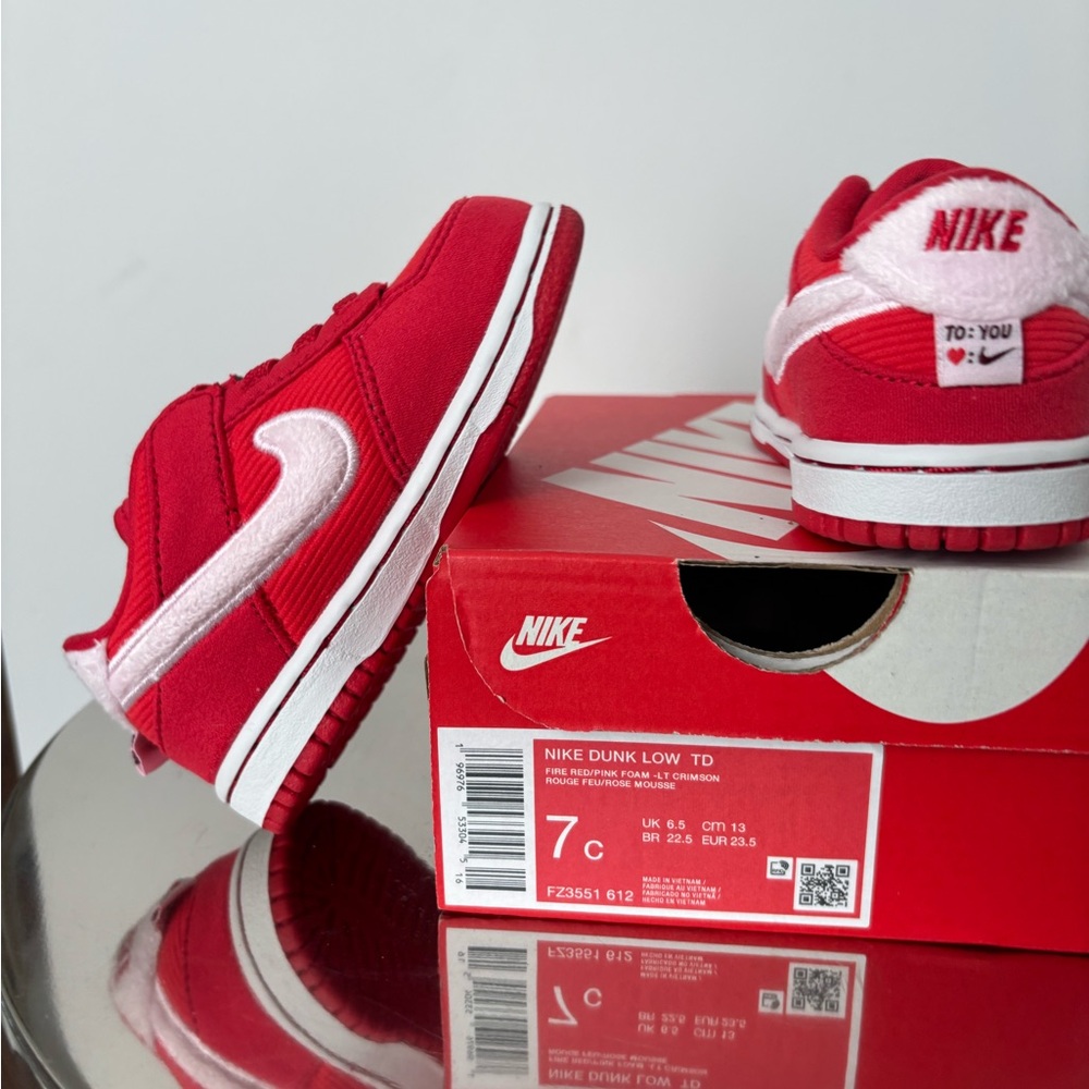 Nike Kids Dunk Low TD Sneakers - Picture 8 of 11